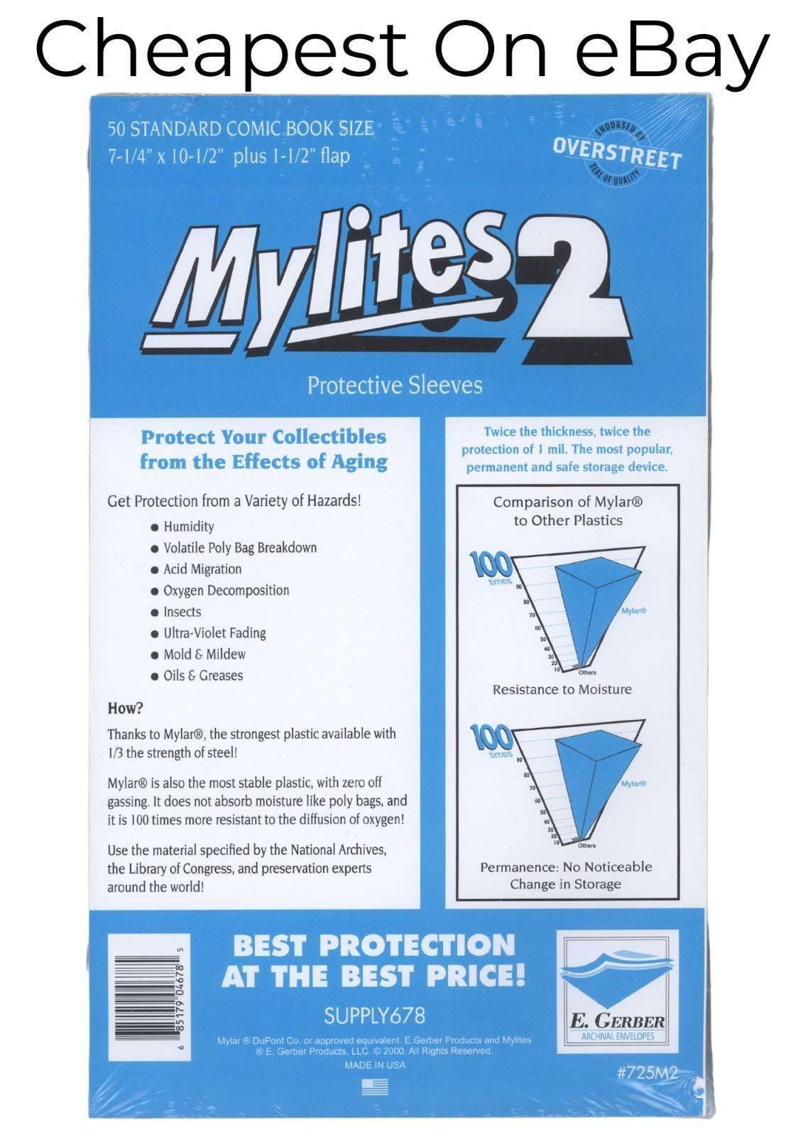 Mylites2 Standard Size (SUPPLY678 24 Redsters Comics Redsters Comics
