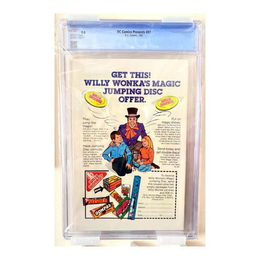 DC Comics Presents #47 CGC 9.0 1982 1st He-Man Skeletor/Masters of the Universe 324 CGC Graded Comics for Sale in the UK Redsters Comics Redsters Comics