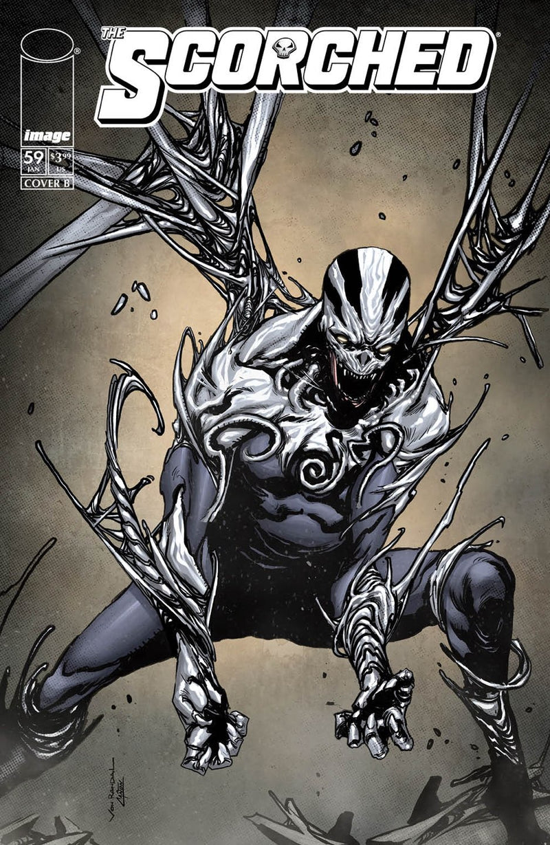 SPAWN SCORCHED #59 CVR B VON RANDAL VAR