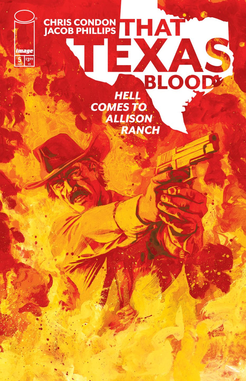 THAT TEXAS BLOOD HELL COMES TO ALLISON RANCH #5 (OF 6) CVR A JACOB PHILLIPS (MR)