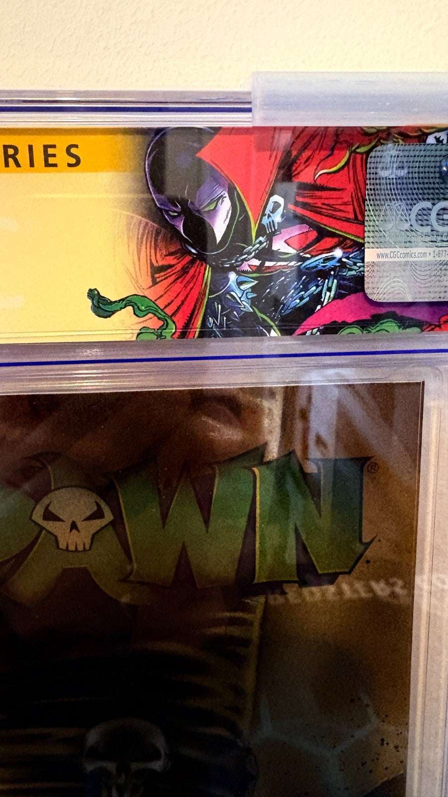 Gunslinger Spawn Sketch by MARTIN ZAVALA on 30th Anniversary Spawn CGC 9.8 540 CGC Graded Comics for Sale in the UK Redsters Comics Redsters Comics