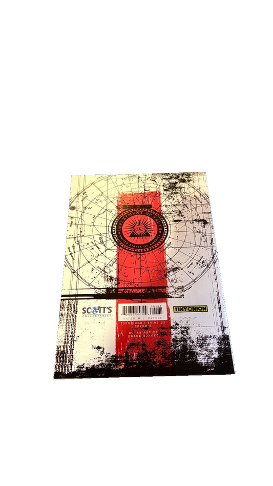 THE DEPARTMENT OF TRUTH #1 - PEACH MOMOKO VIRGIN VARIANT, LTD TO 400 - NM 69 UK Comic Exclusives & Rare Variants – Foils & Incentives | Redsters Comics Redsters Comics Redsters Comics