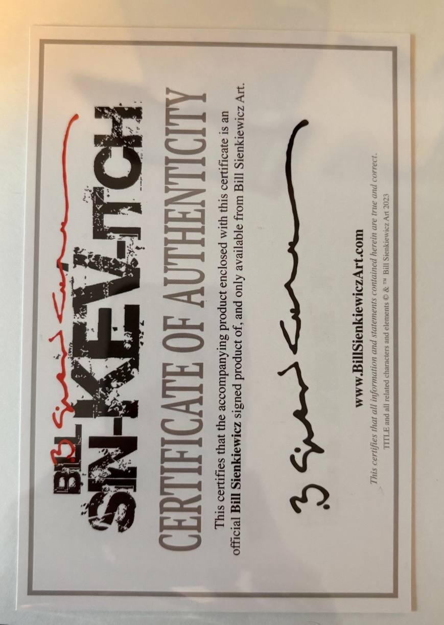 Web of Spider-Man #33 Newsstand Signed Bill Sienkiewicz COA 1987 Marvel Key 39 UK Comic Exclusives & Rare Variants – Foils & Incentives | Redsters Comics Redsters Comics Redsters Comics