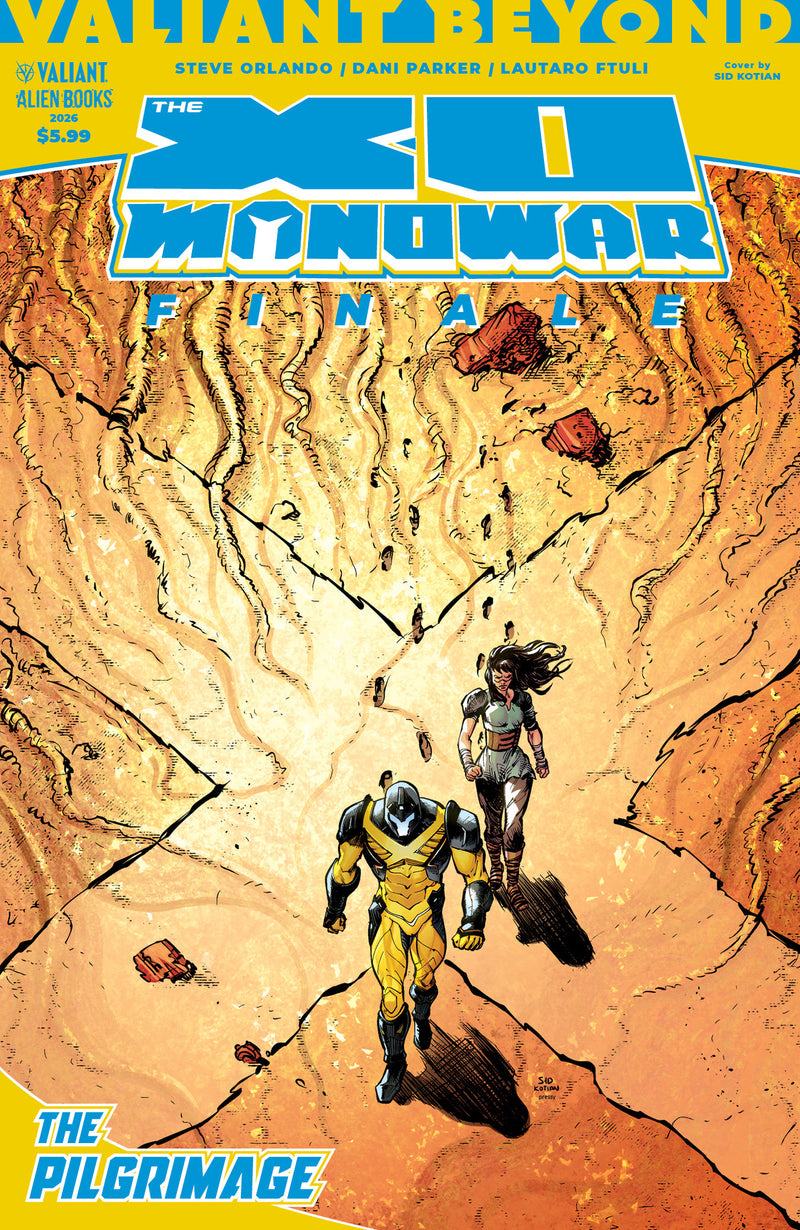 Valiant Beyond: The X-O Manowar Finale--the Pilgrimage Cover A Sid Kotian
