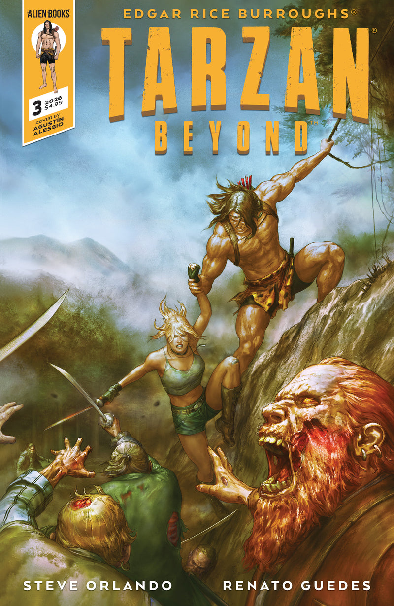 Tarzan Beyond #3 Cover A Agustin Alessio