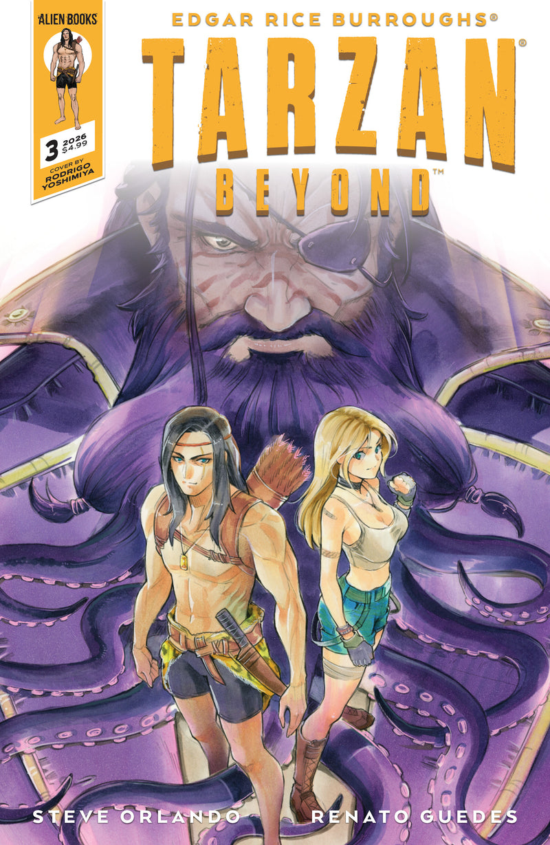 Tarzan Beyond #3 Cover B Rodrigo Yoshimiya Manga Variant