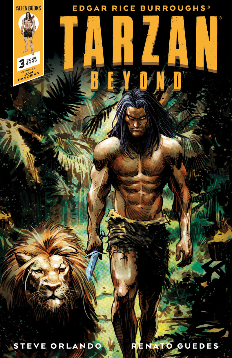 Tarzan Beyond #3 Cover C Dan Panosian Variant