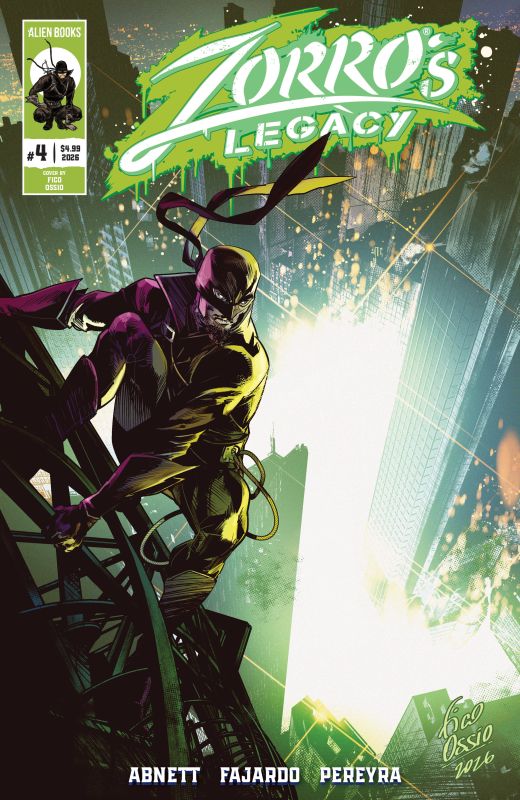 ZORRO'S LEGACY #4 CVR B FICO OSSIO VAR