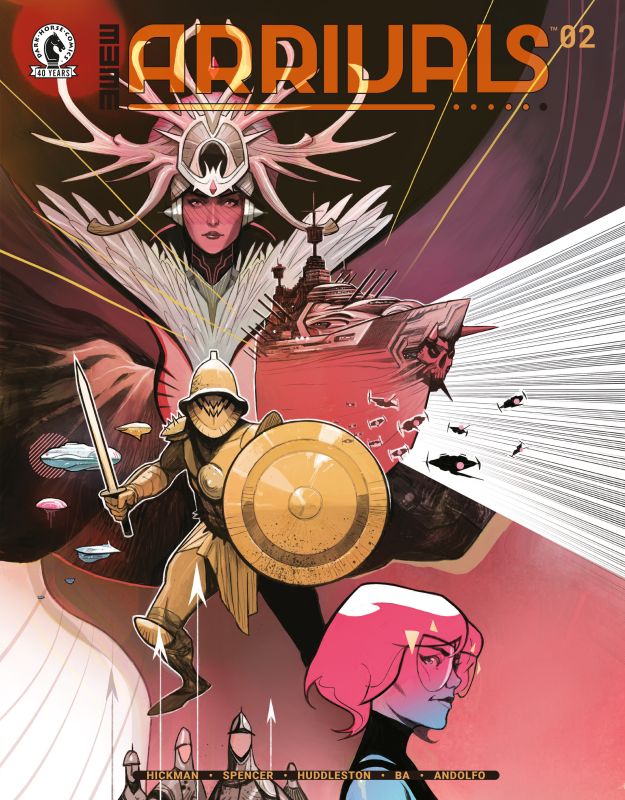 ARRIVALS #2 3W3M CVR A MIKE HUDDLESTON