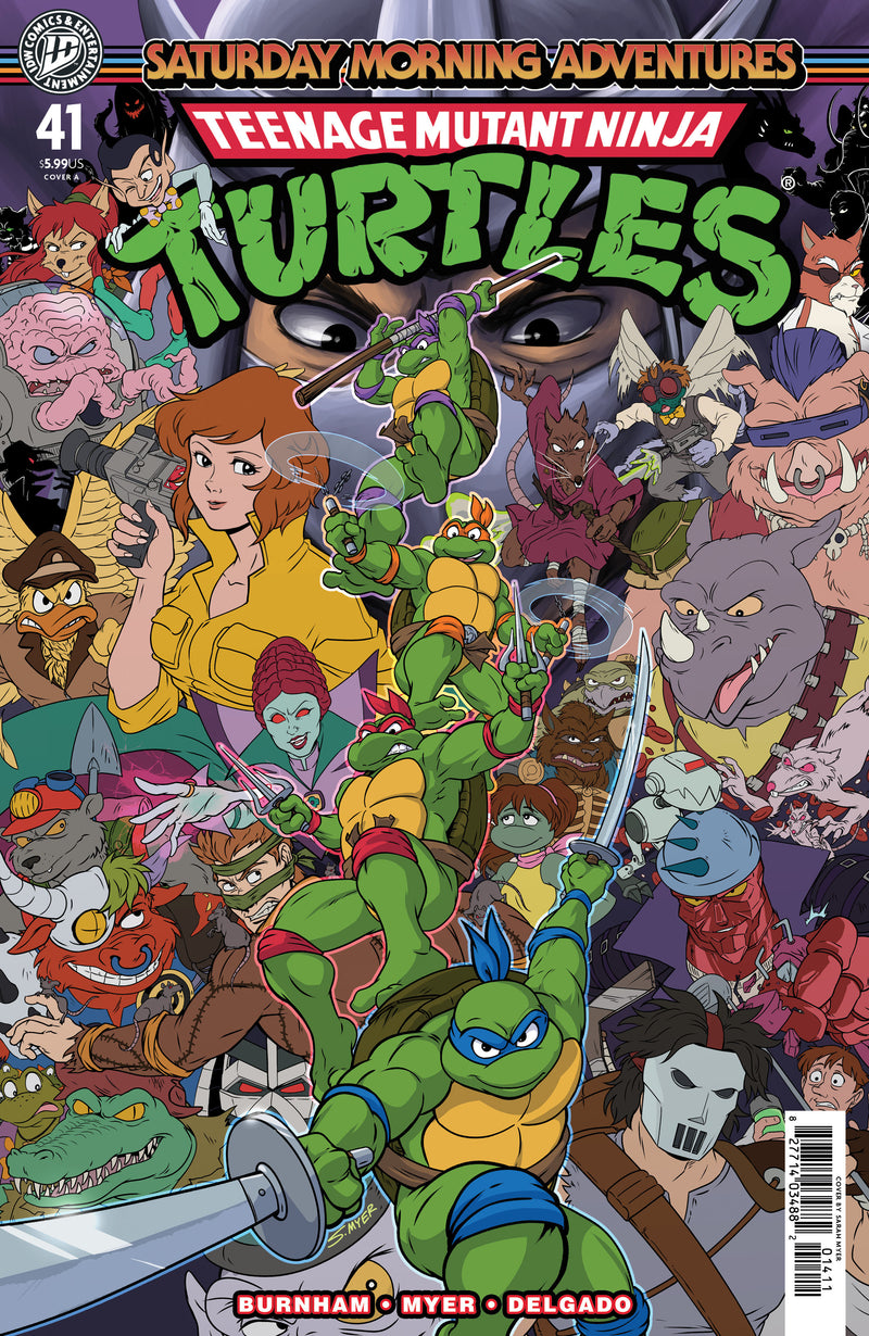 Teenage Mutant Ninja Turtles: Saturday Morning Adventures #41 Cover A Sarah Myer