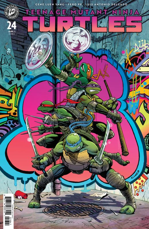 TEENAGE MUTANT NINJA TURTLES #24 CVR E IAN CINCO VAR
