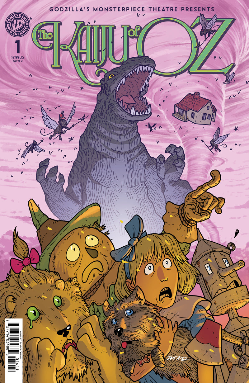 Godzilla’S Monsterpiece Theatre Presents: The Kaiju of Oz Cover C Zander Cannon Variant