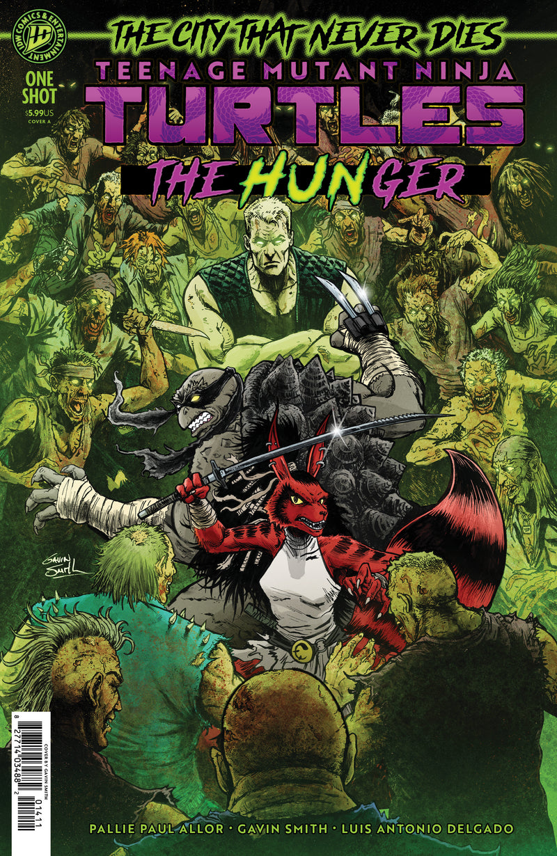 Teenage Mutant Ninja Turtles: The Hunger Cover A Gavin Smith