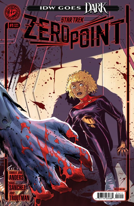 STAR TREK: ZERO POINT #1 CVR D JOSE JARO IDW GOES DARK VAR