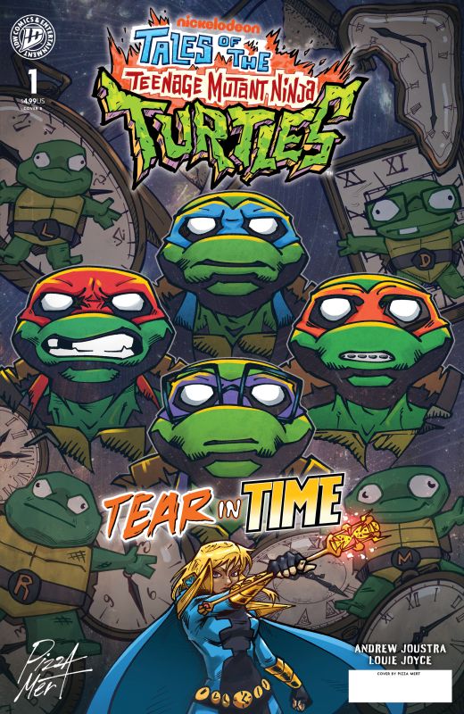 TALES OF THE TEENAGE MUTANT NINJA TURTLES: TEAR IN TIME #1 CVR B PIZZA MERT VAR
