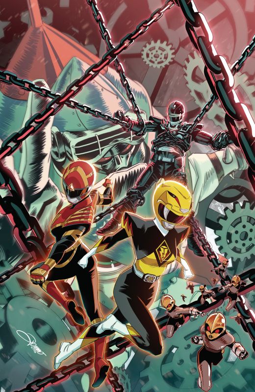 POWER RANGERS UNLIMITED #6 CVR D ALESSIO ZONNO FOIL VAR