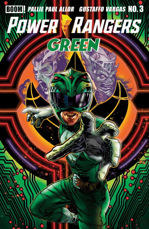 POWER RANGERS GREEN #3 CVR A TONY HARRIS