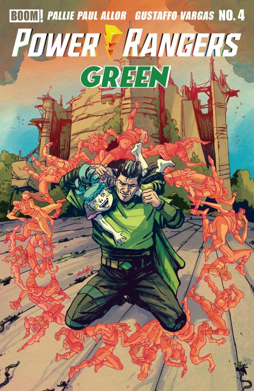 POWER RANGERS GREEN #4 CVR B GUSTAFFO VARGAS VAR