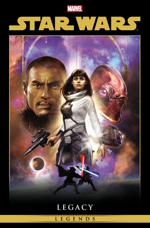 STAR WARS LEGENDS: LEGACY HC OMNIBUS VOL 02 CVR B DAVE WILKINS DIRECT MARKET EXCLUSIVE