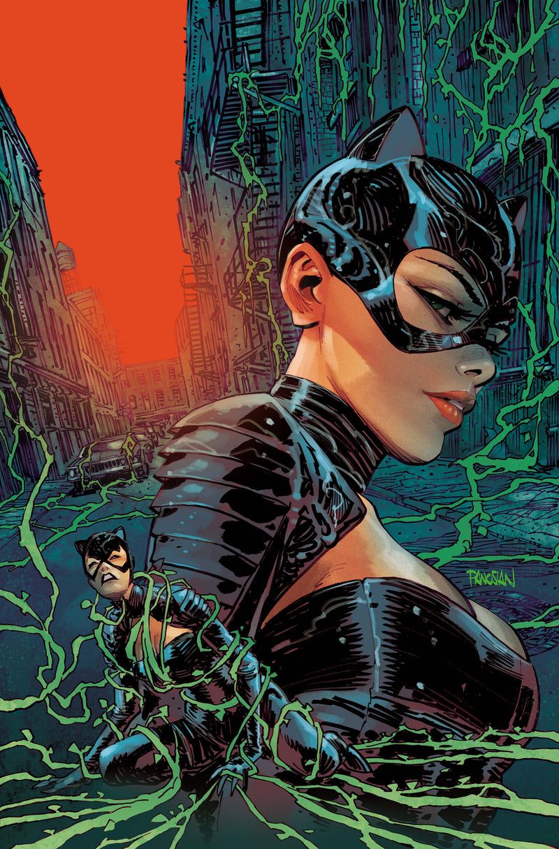 Catwoman #91 Cover E Dan Panosian Bad Seeds Spot Foil Variant (Batman Bad Seeds)