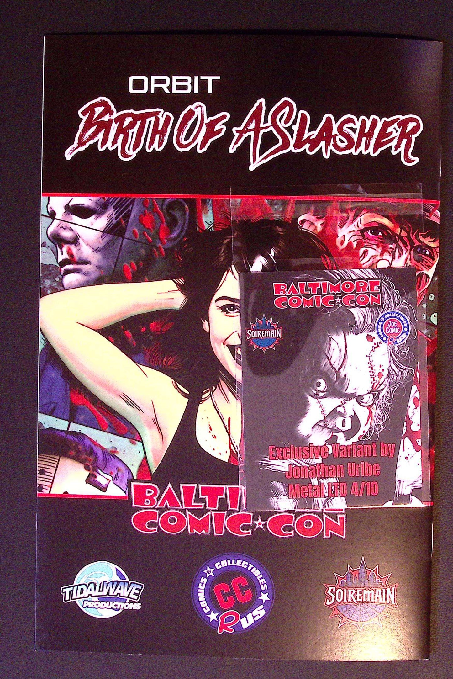 Orbit: Birth of a Slasher – Chucky B/W Spot Foil (Ltd 10) 199 UK Comic Exclusives & Rare Variants – Foils & Incentives | Redsters Comics Redsters Comics Redsters Comics