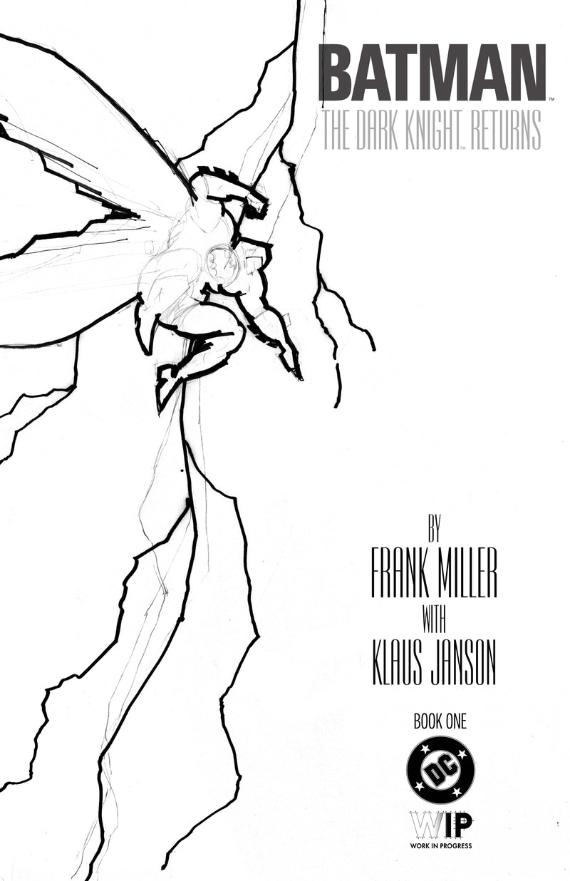 DC W.I.P. Batman the Dark Knight Returns #1