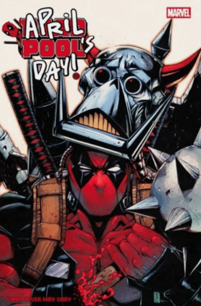 Deadpool: April Pool’s Day #1 Kei Zama Death’s Head Variant