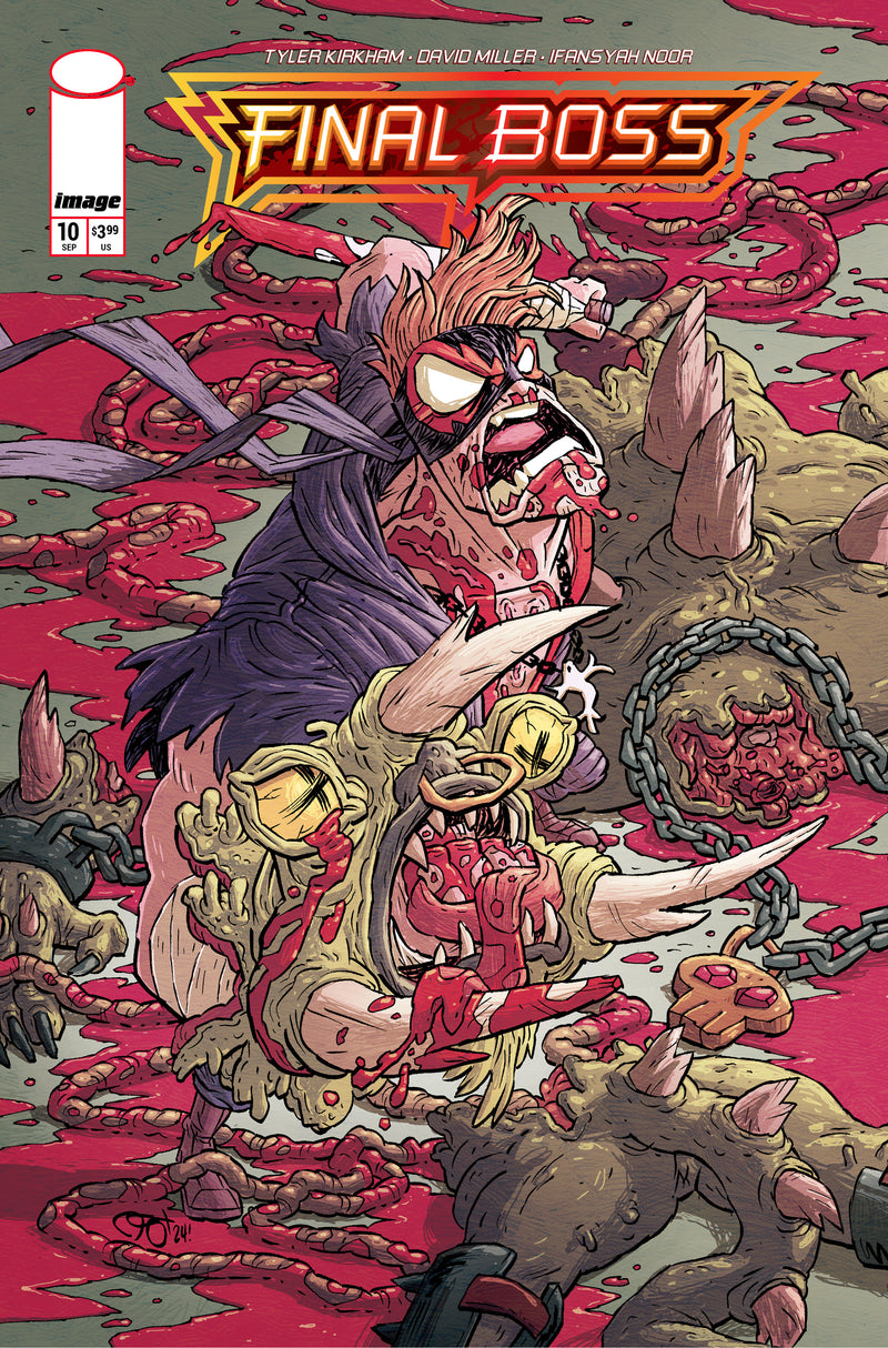 Final Boss #10 Cover C Derek Hunter Variant (Mr)