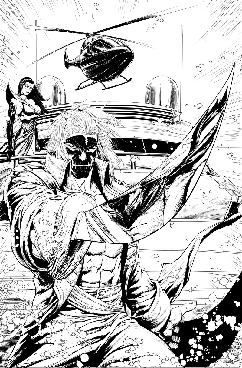Final Boss #10 Cover D Tyler Kirkham Witchblade Team Up Variant (Mr)