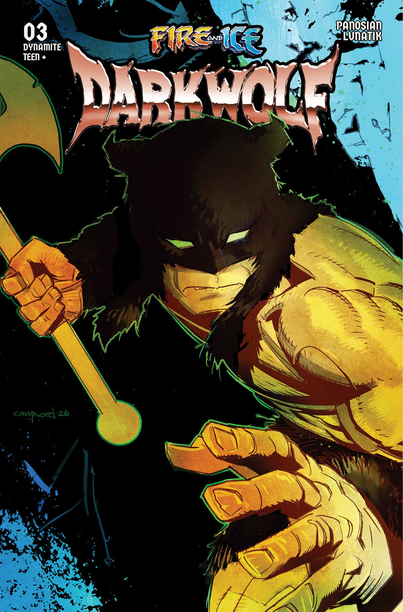 Fire and Ice Darkwolf #3 Cover E Cary Nord Variant