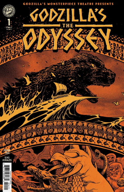 Godzilla’s The Odyssey #1 Cover B Ilias Kyriazis Variant