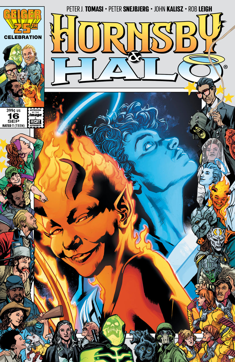 Hornsby & Halo #16 Cover B Bryan Hitch & Brad Anderson Geiger #25 Anniversary Variant
