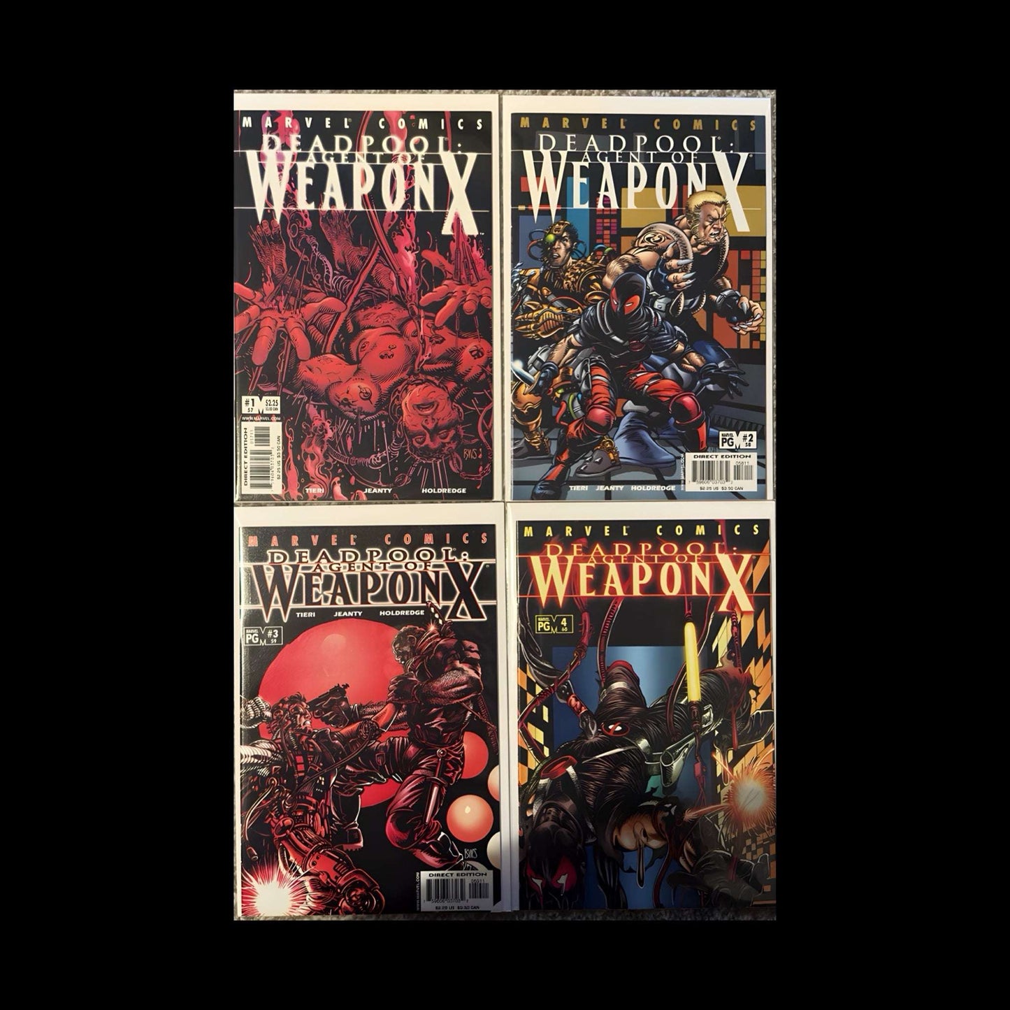DEADPOOL AGENT OF WEAPON X 1-4 VF+/NM 24 comic Timeless Treasures – Rare Comics, Vintage Keys & Collector Gold Redsters Comics Redsters Comics