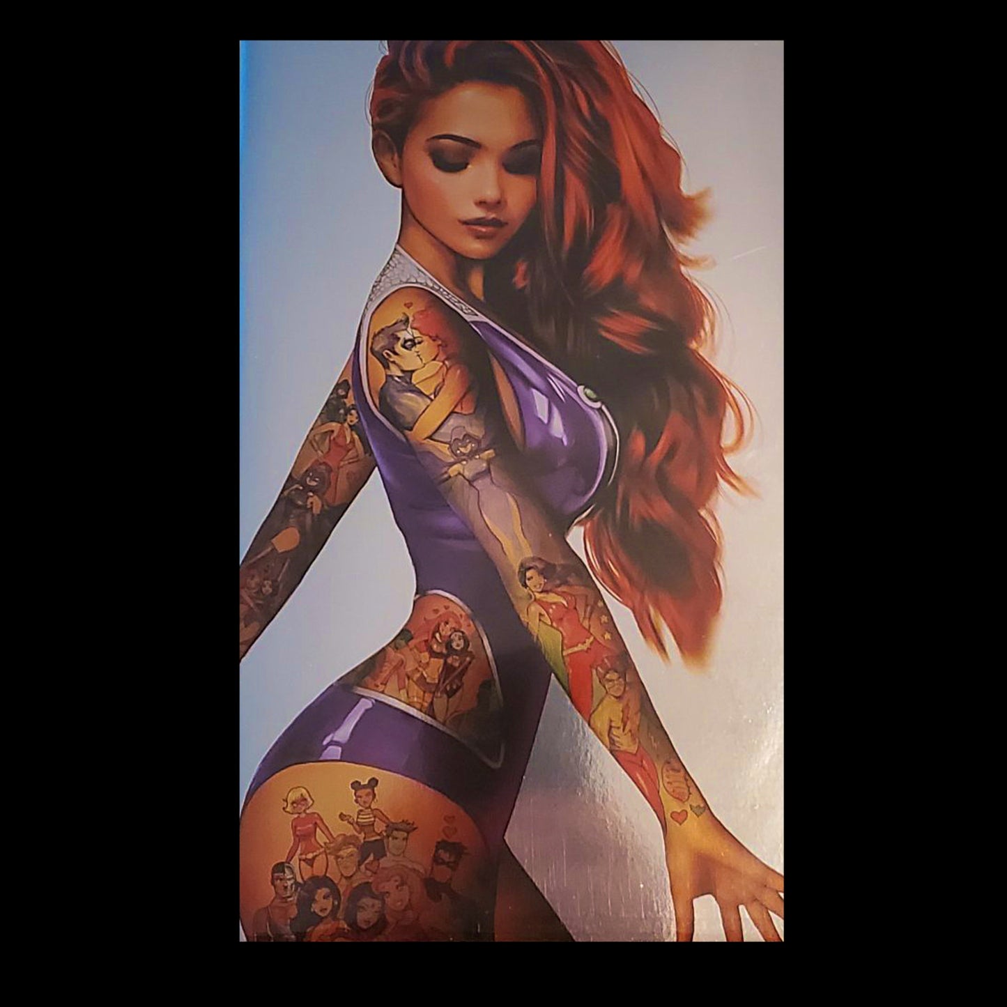 Titans #1 Nathan Szerdy Foil Excluisve comic cover | Redsters Comics UK