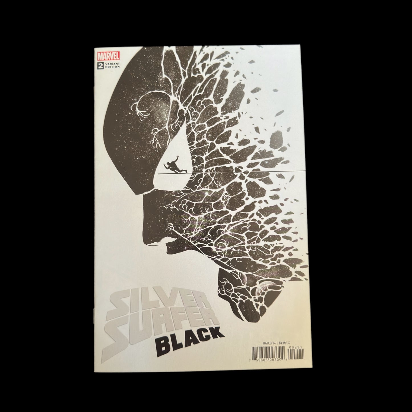 SILVER SURFER: BLACK #2 1:25 MARCOS MARTIN VARIANT (2019)NM MARVEL 1st app. The Void cover | Redsters Comics UK