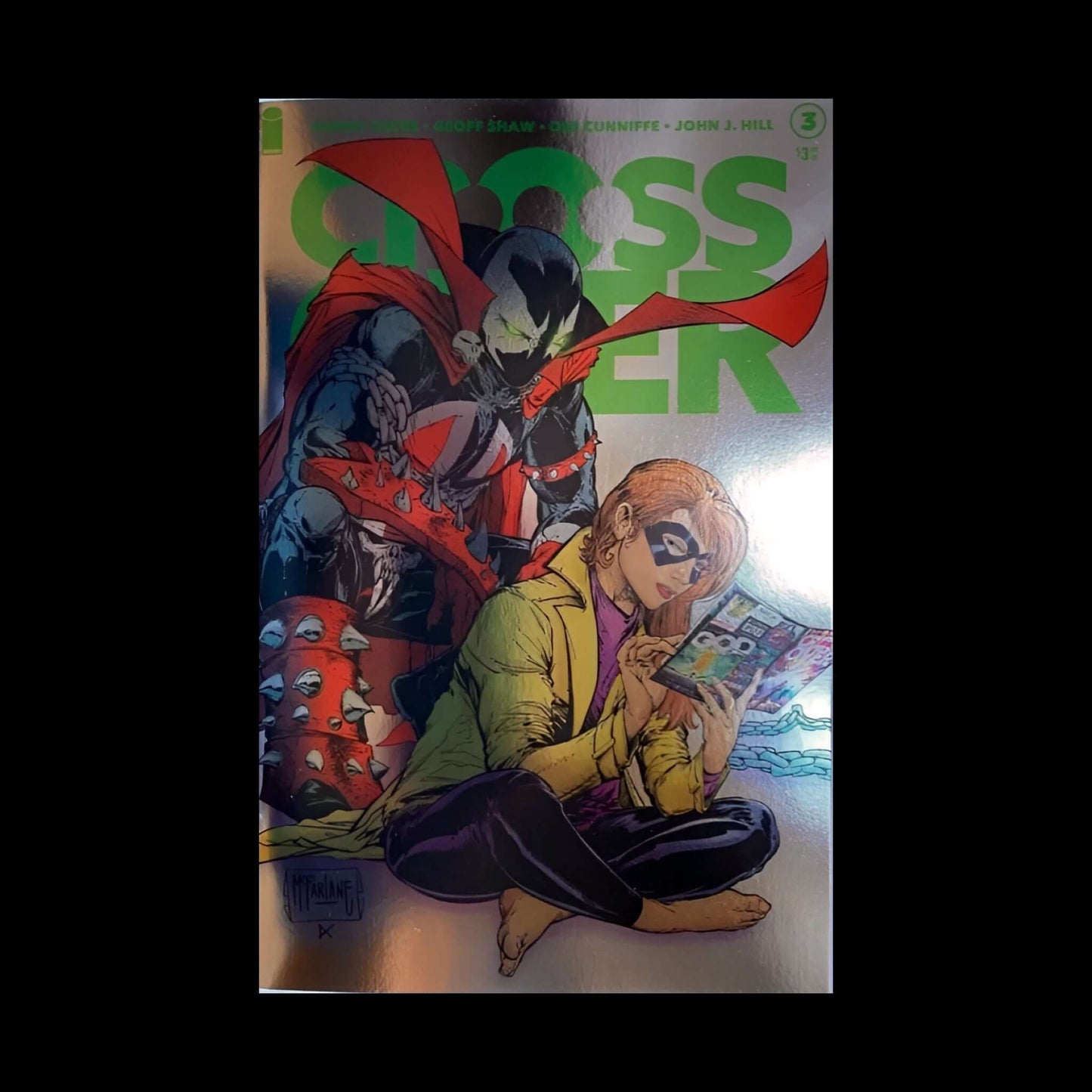 Crossover #3 (2021) Variant McFarlane Foil One Per Store 49 comic Modern Comics, Marvel/D.C & Indie Hits Redsters Comics Redsters Comics