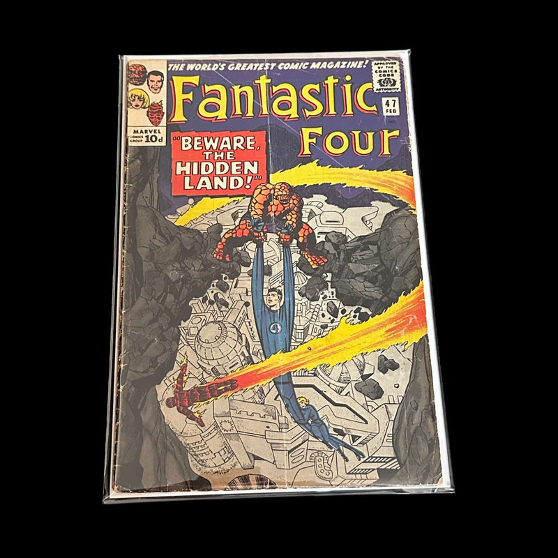 FANTASTIC FOUR #47 1st appearanceMaximus, Alpha Primitives GD+