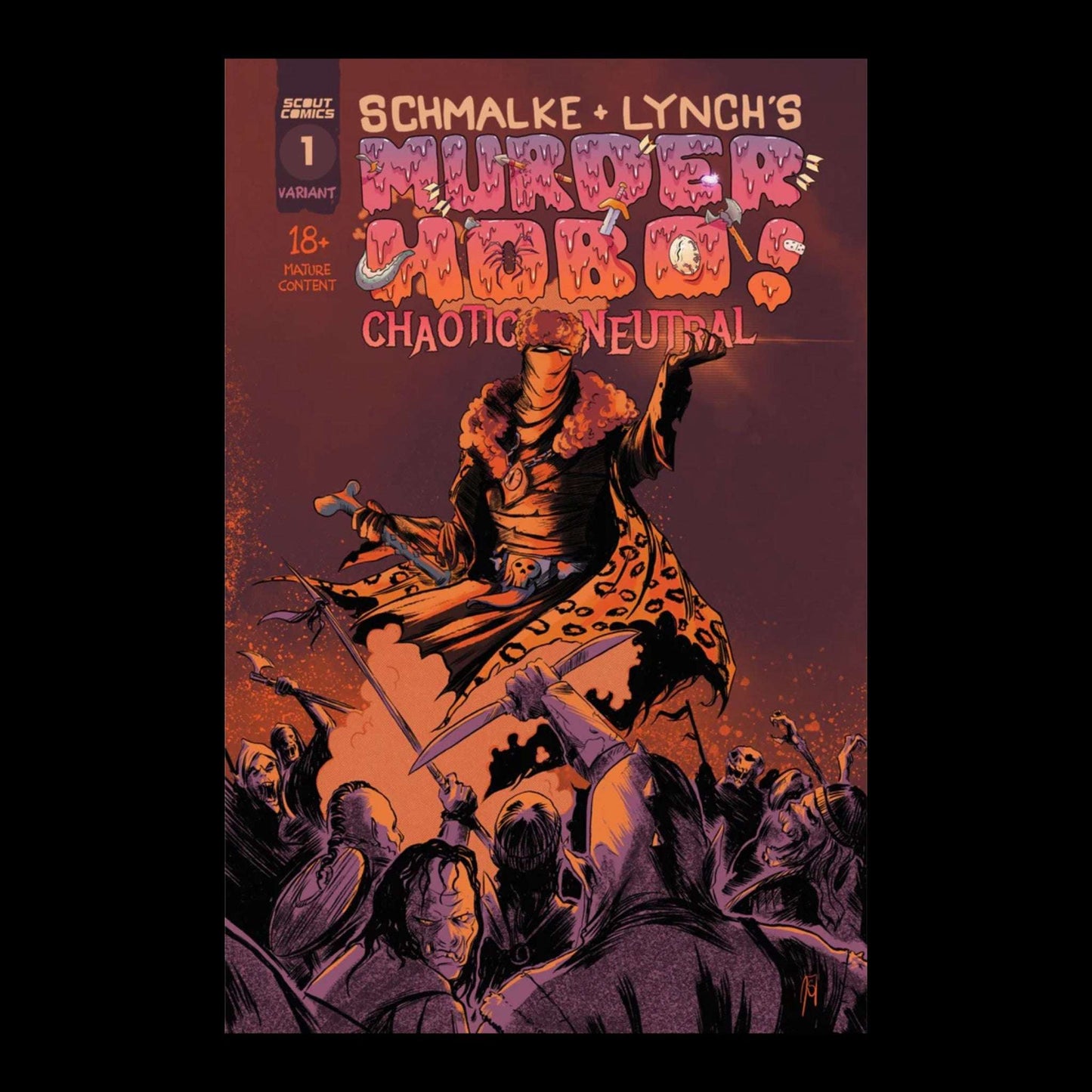 MURDER HOBO: CHAOTIC NEUTRAL #1 - WEBSTORE EXCLUSIVE COVER 14 Modern Comics, Marvel/D.C & Indie Hits Redsters Comics Redsters Comics