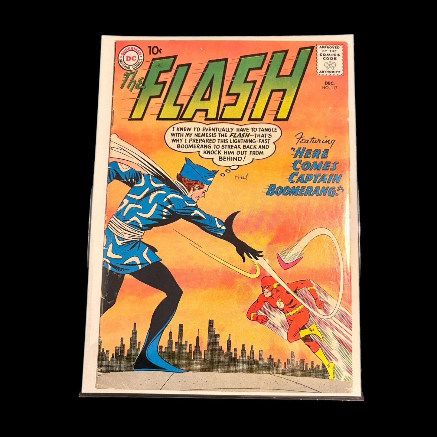 The Flash #117 DC 1960 1st app. Captain Boomerang VG/VG+