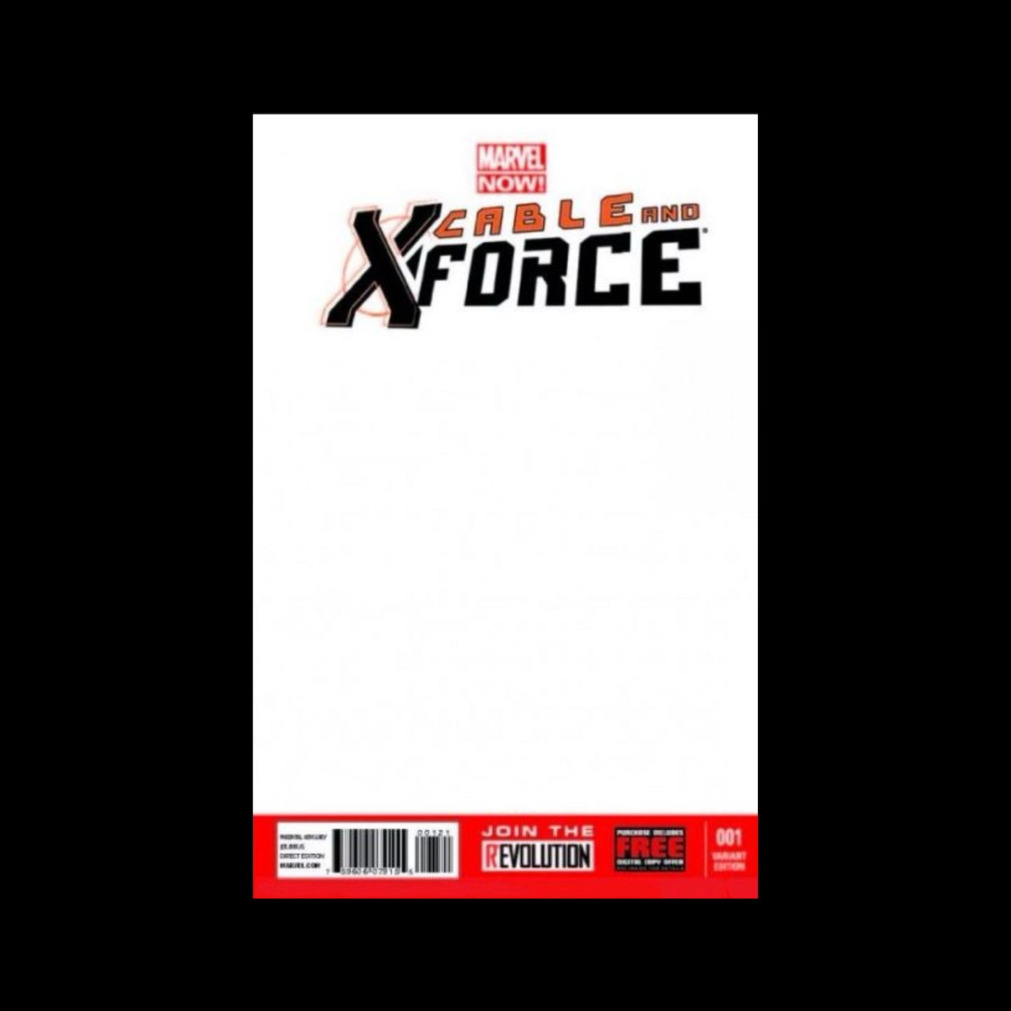 SKETCH COVER COMMISSION – All-Inclusive Package: X-Force/Cable cover | Redsters Comics UK