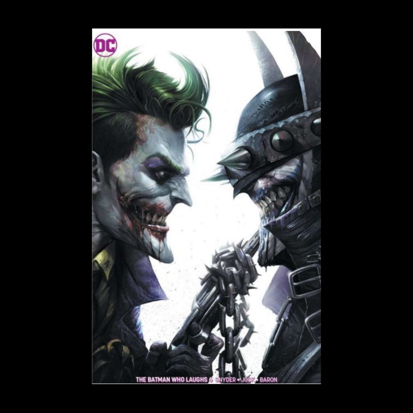 The Batman Who Laughs #6 Mattina minimal trade dress exclusive 17 comic Modern Comics, Marvel/D.C & Indie Hits Redsters Comics Redsters Comics