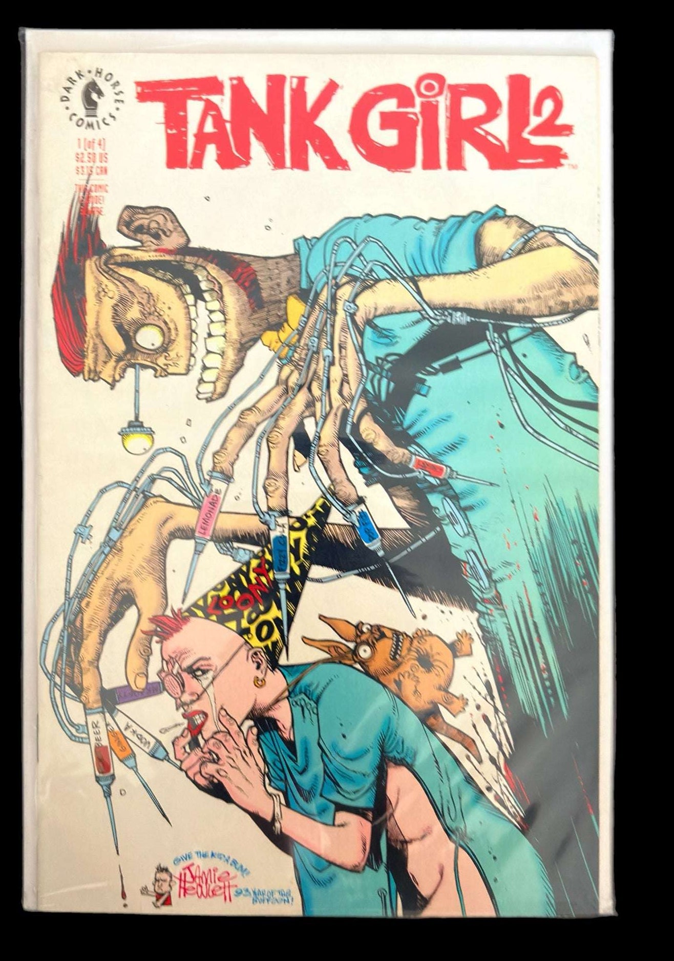 Tank Girl vol2 #1 Dark Horse | Tank Girl Comic – Redsters Comics, image size:1316x1877