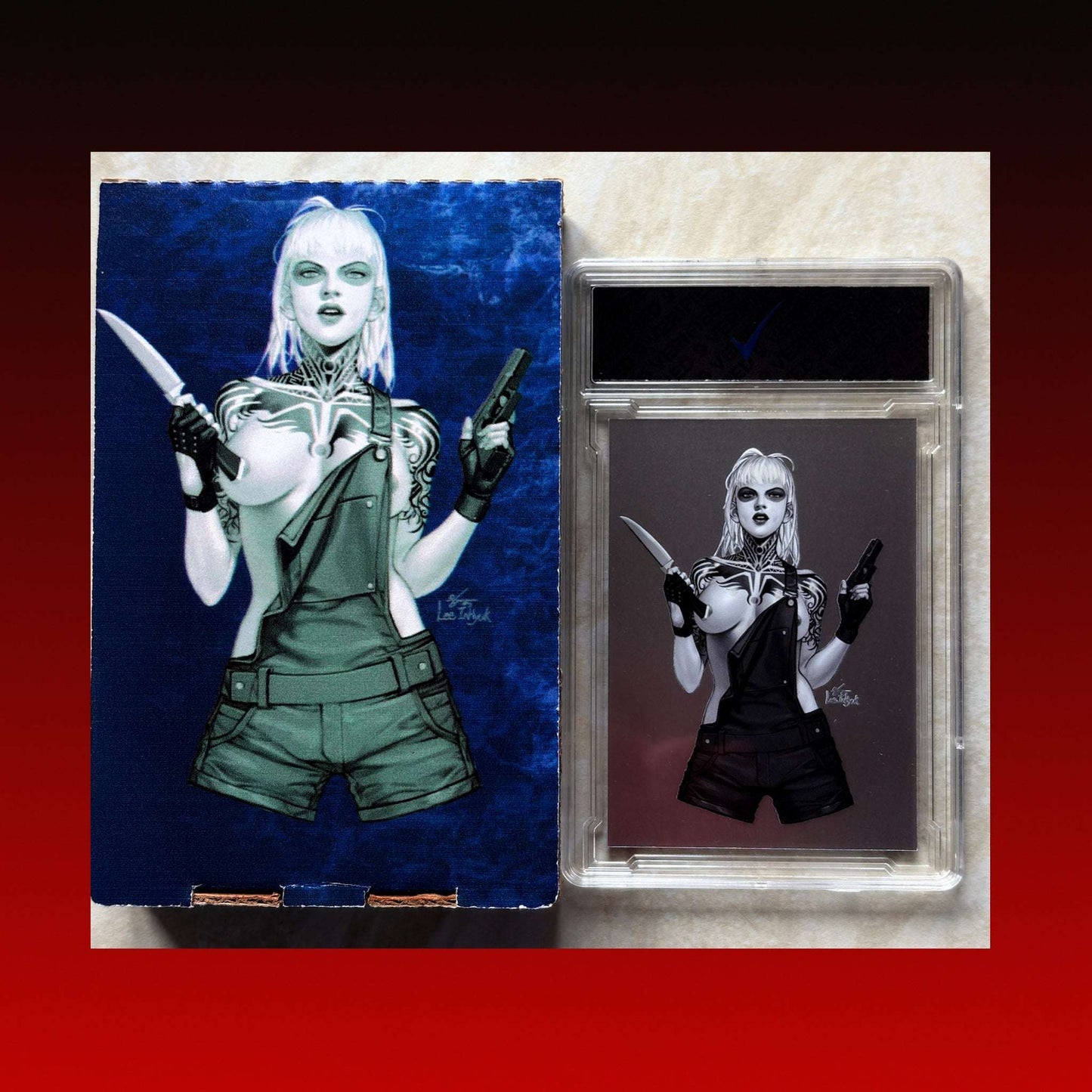 2023 CardShield Worldtr33 F34R Variant – InHyuk Lee Art Card (Mint 9, Special Edition 2) 100 Graded Marvel Cards – PSA, CGC & Rare Inserts Redsters Comics Redsters Comics