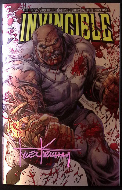 Invincible #1 Tyler Kirkham SDCC Foil Exclusive Limited 1400 Artist Signed