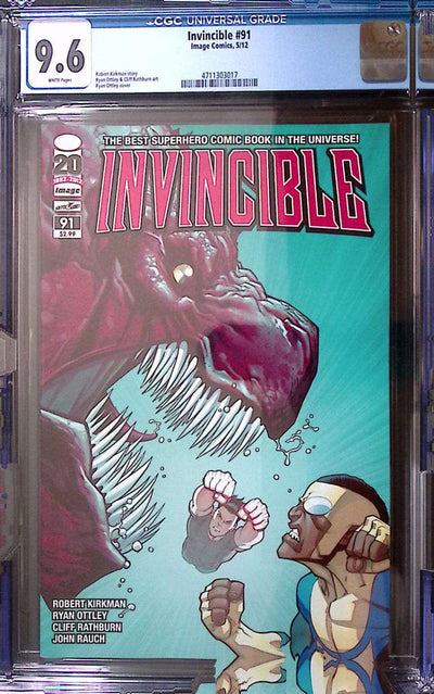 Invincible #91 CGC 9.6 White Pages – New Invincible Era