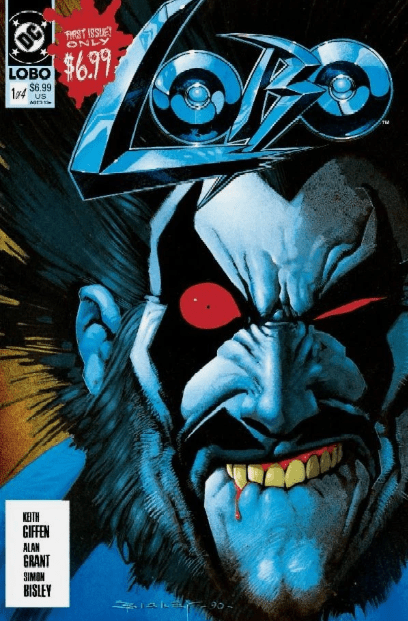 Lobo #1 Facsimile Edition Simon Bisley Foil comic book cover