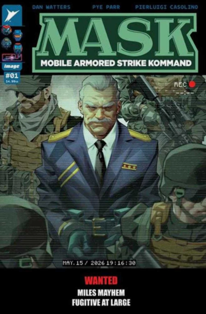 M.A.S.K. #1 Cover G 1:25 Kael Ngu Incentive Variant