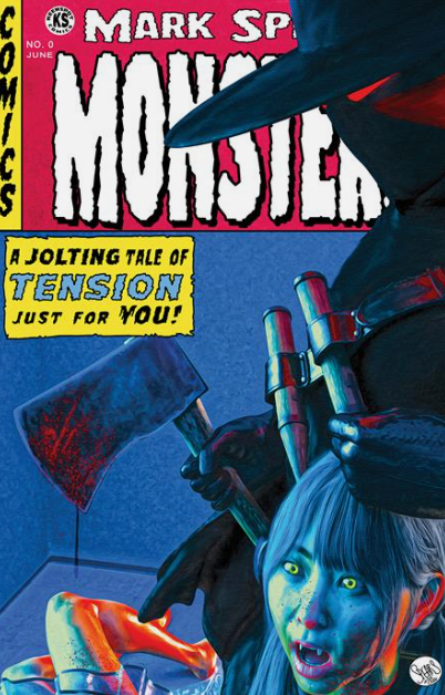 Mark Spears Monsters #0 Deluxe Edition Cover C Crime SuspenStories #22 Homage Variant