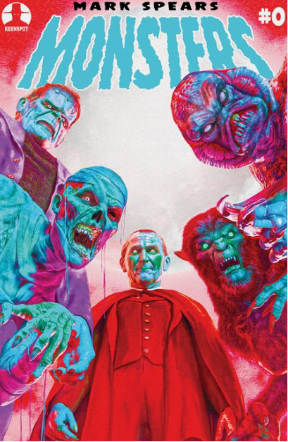 Mark Spears Monsters #0 Deluxe Edition Cover E The Squad Variant