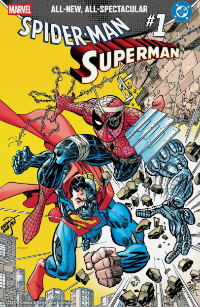 DC/Marvel: Spider-Man/Superman #1 Erik Larsen Variant